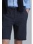 Curtıs Spor Erkek Chino Şort Slim Fit Lacivert 13