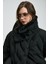 Monıca Kaz Tüyü Kadın Mont Siyah 15