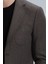 Gabrıel Spor Erkek Blazer Ceket Slim Fit Kahverengi 14
