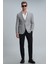 Gabrıel Spor Erkek Blazer Ceket Slim Fit Kahverengi 13