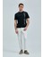 Justın Modern Grafik T- Shirt Siyah 16