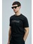 Thınk Modern Grafik T- Shirt Siyah 16