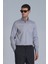 Danıel Erkek Basic Gömlek Slim Fit Gri 16