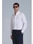 Jakob Erkek Basic Gömlek Slim Fit Beyaz 16