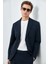 Piel Spor Erkek Blazer Ceket Slim Fit Lacivert 15