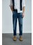 Salvator Smart Jean Erkek Pantolon Slim Fit Mavi 14