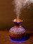 Ultrasonik Hava Nemlendirici Buhar Makinesi LED Işıklı Aroma Difüzörü Ahşap Görünüm 5