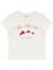 Leave Me Alone Baskılı Baby Tee Crop Top 1