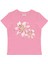 Lilies Baskılı Baby Tee Crop Top 1