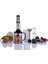 1200W El Blender Seti, 1.2l Hazne, Paslanmaz Çelik Bıçak, Şık Gümüş Renk 1