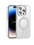 Apple iPhone 14 Pro Max Kılıf Pırlanta Taş Tasarımlı M-Safe Şarj Özellikli Zore Karetta Silikon Kapak 3