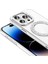 Apple iPhone 14 Pro Max Kılıf Pırlanta Taş Tasarımlı M-Safe Şarj Özellikli Zore Karetta Silikon Kapak 4