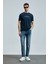 Bruno Smart Jean Erkek Pantolon Slim Fit Mavi 14