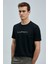 Fusıon Modern Grafik T- Shirt Siyah 12