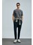 Fusıon Modern Grafik T- Shirt Siyah 13