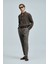 Alberto Smart Erkek Chino Pantolon Comfort Pileli Lacivert 14