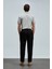 Albert Smart Erkek Chino Pantolon Comfort Pileli Siyah 18