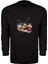 Renkli Helikopter Temalı Unisex Sweatshirt 1