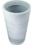 Dekoratif Saksı - Lıva 070 - 20L - Gri 3