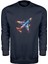 Neon Yolcu Uçağı Unisex Sweatshirt 1