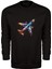 Neon Yolcu Uçağı Unisex Sweatshirt 1