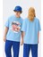 Anime Kız Erkek Baskılı Unisex Bisiklet Yaka Pamuk Oversize Boyfriend T-Shirt 1