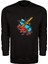 Renkli Yolcu Uçakları Unisex Sweatshirt 1