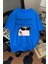 Fevkalade Baskılı Unisex Bisiklet Yaka Pamuk Oversize Boyfriend T-Shirt 1