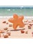 Deniz Yıldızı Formlu Turuncu Tabak 13X2 cm 2