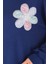 Çiçek Işlemeli Oysho Tunik Lacivert - 27672 3
