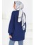 Çiçek Işlemeli Oysho Tunik Lacivert - 27672 4