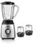 600 W Cam Sürahi Blender, Şık ve Dayanıklı, Renk: Bordo 1