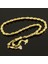 shop Çizgili Metal Tesbih 0,6 Mm-Sarı 2