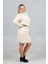 Büyük Beden Uyumlu Krem Triko Takım | Etek & Kazak Şıklığı 4