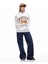 Ayı Baskılı Şardonlu Kapüşonlu Oversize Sweatshirt 2