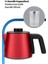 Kırmızı Çay ve Su Isıtıcı, Paslanmaz Çelik, Damlatmaz, 2200W, Şık Tasarım 5
