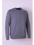 O Yaka 3 Iplik Şardonlu Koyu Mavi Erkek Sweatshirt 5012 2