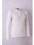 Düğmeli Waffle Ekru Erkek Sweatshirt 5070 2