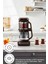 Akıllı 4'ü Bir Arada Cam Çay Makinesi, Walnut Kahverengi 5