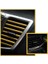 ® Gold Araba Oto Trim Dekorasyon Şeridi Kauçuk Elastik Kolay Kurulum 5 Metre Şerit Bant 3