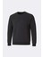 O Yaka 3 Iplik Şardonlu Antrasit Erkek Sweatshirt 5012 1