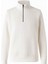 Yarım Fermuarlı Raporlu Selanik Ekru Erkek Sweatshirt 5716 1