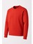O Yaka 3 Iplik Şardonlu Kırmızı Erkek Sweatshirt 5012 2