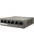 F1106P-4-63W Unmanaged,5* 10/100MBPS Desktop Poe+ SWITCH,58W,4FE RJ45 Ports Poe,2fe RJ45 Port None Poe,metal Case 2