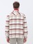 Vizon Kareli Regular Fit Dokuma Pamuk Karışımlı Overshırt 10