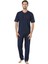 Erkek Giyim 3'lü Kısa Kollu %100 Pamuklu Pijama Takımı O1.l0.ı2.vpc.24 2