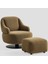 Eva Armchair + Pouf 4