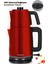 Kırmızı Paslanmaz Çay ve Su Isıtıcı, 2200W, Şık ve Dayanıklı Tasarım 6