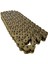 Motosiklet Zincir 530 x 128 Bakla Oringli Gold Did 4