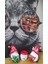 Yılbaşı Şans Cüceleri 3 Lü Set Mumluk Yılbaşı Hediyesi, Dekor Cüce (12*7cm Boyutunda) 3